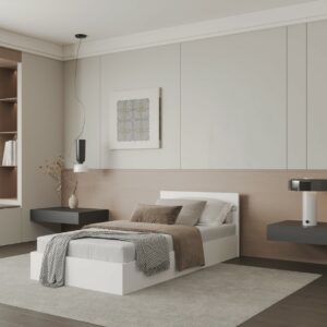 Единечен Кревет Коман за душек 90/200