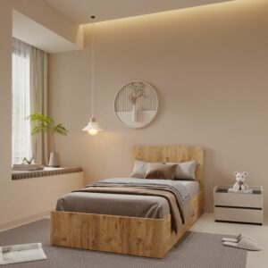 Единечен Кревет Коман атлантик за душек 90/200